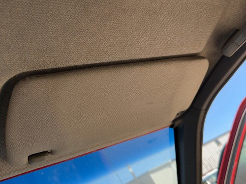 87-95 Nissan Pathfinder Passenger Right Sun Visor OEM Gray