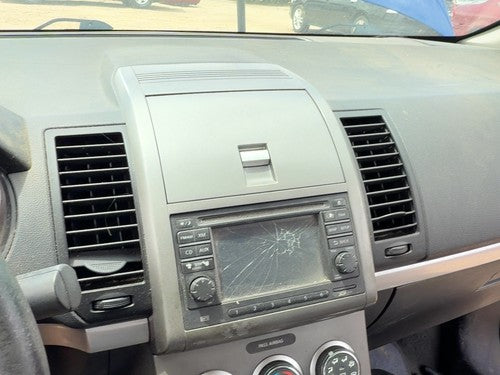 10-12 Nissan Sentra Trim Bezel Around Radio Surround Dash Panel Oem Charcoal X