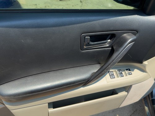 03-06 Fx45 Driver Left Front Door Trim Panel With Master Switch Willow/Black S