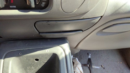 1997-2002 Ford Expedition Slide Out Cup Holder Assembly Oem Gray F2