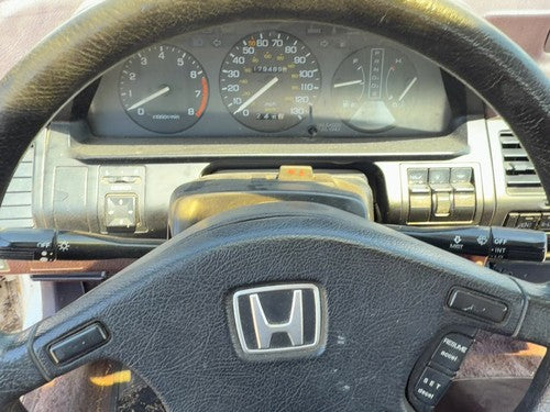 88-89 Accord Lx Turn Signal Switch Windshield Wiper Column Control Lever Maroon