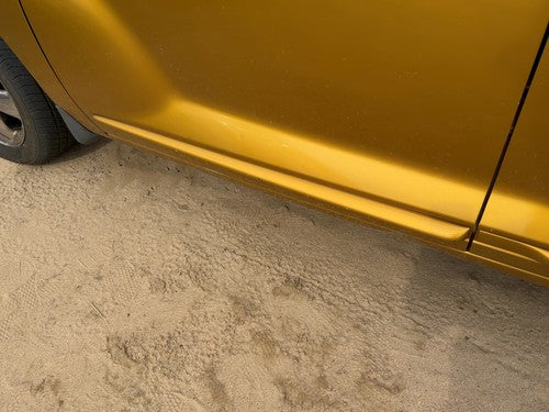 02-05 Pt Cruiser Driver Left Front Moulding From Door Trim Strip Inca Gold Py6