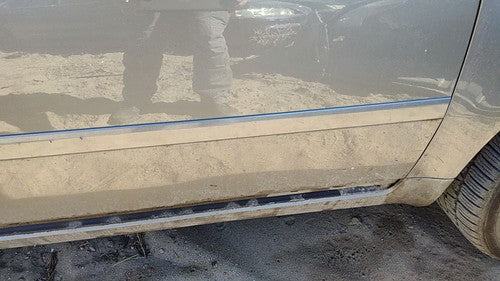 98-04 Audi A6 Passenger Right Front Moulding From Door Oem Trim Strip 3.0L Gold