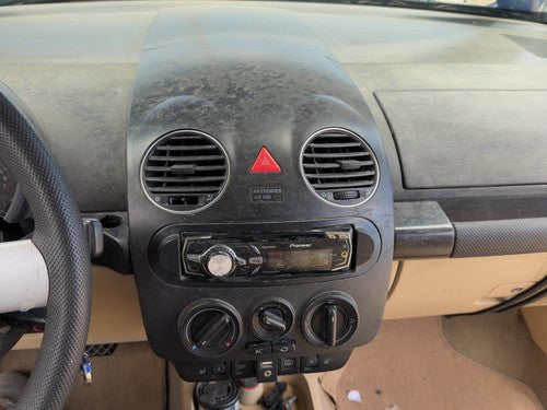 1998-2010 Vw Beetle Convertible Trim Bezel Around Radio Surround Dash Panel Oem