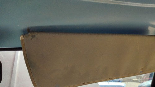 1981-1993 Dodge Ram W150 Passenger Right Sun Visor Oem Blue