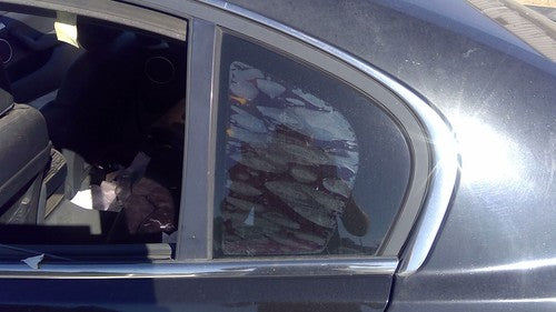 2008-2009 Pontiac G8 Driver Left Rear Vent Window Back Door Glass With Frame Oem