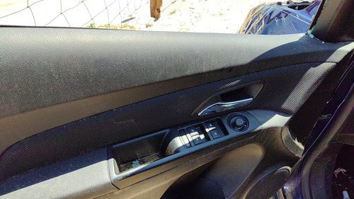 11-14 Chevy Cruze Driver Left Front Door Trim Panel With Master Switch Black Aff