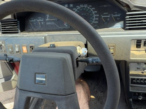 1985-1988 Nissan Maxima Steering Wheel Oem 4Dr Sedan Gray