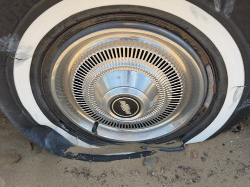 1971-1976 Chevy Impala Set of Four 15 Inch Hubcaps Wheel Covers OEM 03968761