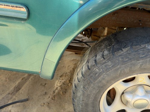 97-04 Ford F150 Driver Left Rear Wheel Flare Moulding Oem Back Pacific Green Ps