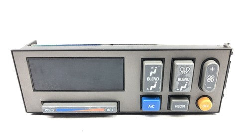 1991-1993 Gmc Sierra 2500 Temperature Control Module In Dash Heater Ac Head Unit