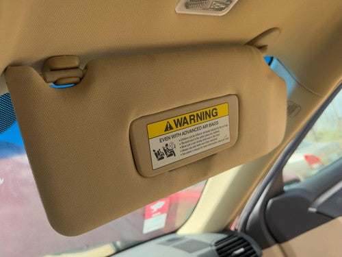 2004-2008 Acura Tl Passenger Right Sun Visor Oem Illuminated Tan C 83230Sepa02Za