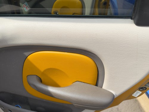 01-02 Pt Cruiser Passenger Right Rear Door Trim Panel Back Taupe/Beige Fl