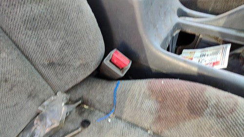1994-1995 Honda Accord Passenger Right Front Seat Belt Buckle Receiver Oem Gray