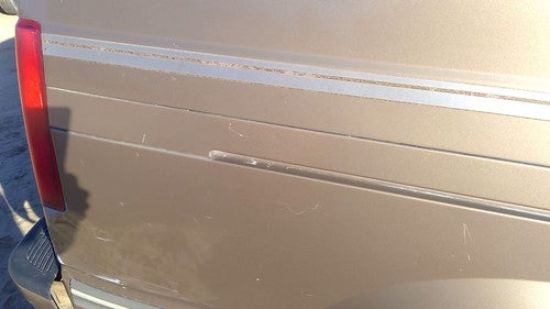 92-95 Astro Passenger Right Rear Sliding Door Roller Cover Trim Moulding Brown
