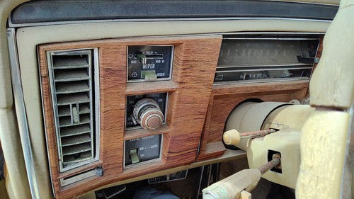 1980-1984 Cadillac Deville Trim Bezel Around Speedometer Oem Dash Surround Panel