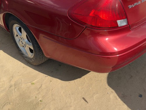 2000-2003 Ford Taurus Rear Bumper Cover Assembly Oem Back Sedan Red 2F1Z17K835Ca