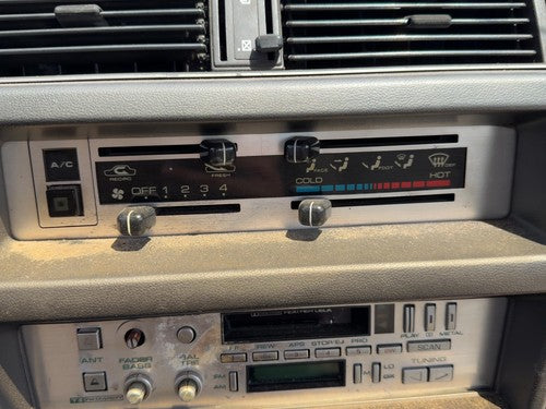 87-88 Nissan Maxima Temperature Control Module In Dash Heater Ac Head Unit Oem