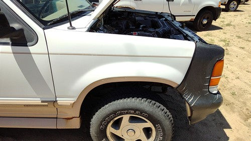 1993-1994 Ford Explorer Passenger Right Front Fender Oem White F3tz16005a