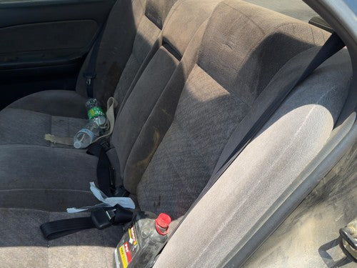 98 Maxima Complete Set Of Rear Seat Belts Retractor Buckle Left Right Back Black