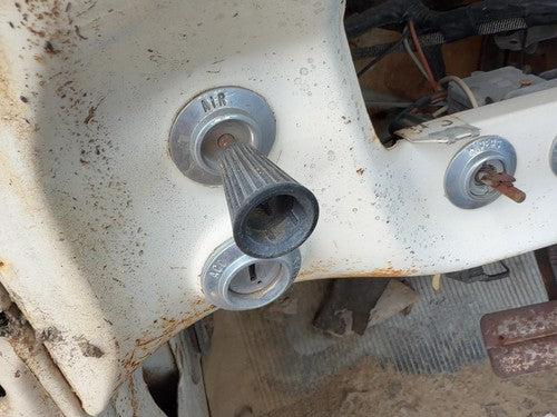1967-1972 Ford F350 Air Control Knob with Cable Manual 2WD Factory OEM