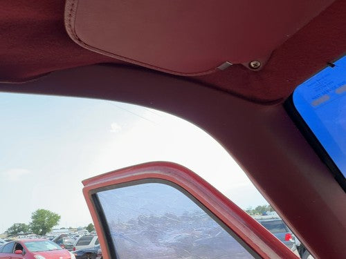 1987-1996 Dodge Dakota Driver Left A Pillar Trim Windshield Post Panel Oem Red