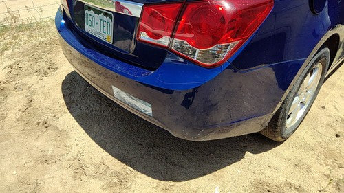 2011-16 Chevy Cruze Rear Bumper Cover Assembly Oem Back Blue Topas Gts 12776334