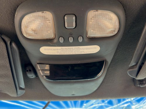 00-01 S10 Blazer Center Overhead Console Dome Light Map Lamp Cubby Graphite 122