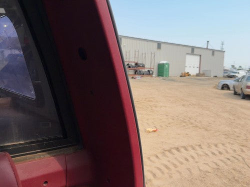 1987-1996 Dodge Dakota Driver Left B-Pillar Trim Red OEM