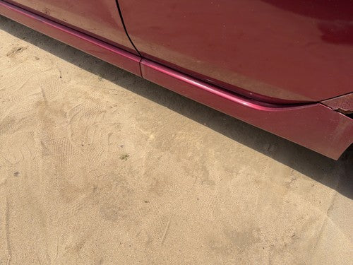 2004-2006 Acura Tl Driver Left Lower Rocker Panel Moulding Oem Redondo Red