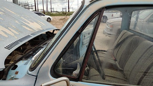 1973-1987 Chevy C10 Driver Left Front Vent Window Small Door Glass With Frame