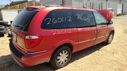 2001-2007 Chrysler Town Country Driver Left Front Fender Oem Red Prh 05018443Aa