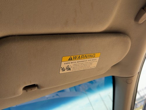 05-07 Kia Sorento Passenger Right Sun Visor Oem Without Illumination Beige Fc