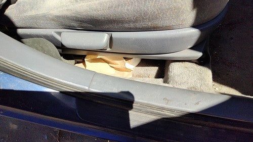 1997-2001 Toyota Camry Passenger Right Side Seat Trim Panel Oem Gray 10