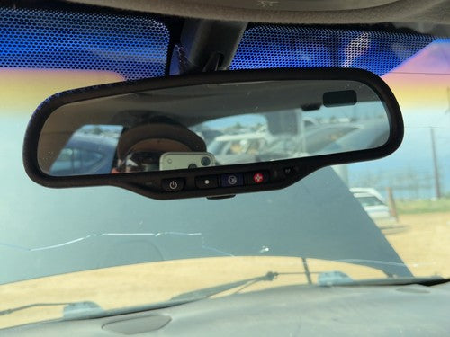 00-04 Seville Inside Rear View Mirror Oem Windshield Mounted With Compass