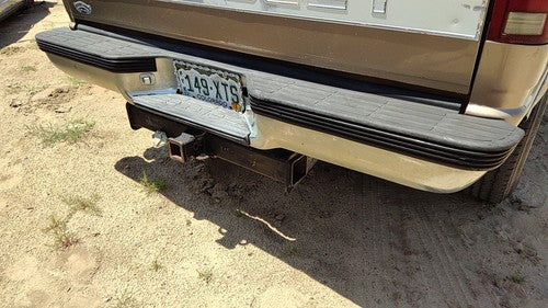 1988-2000 Silverado 2500 Chrome Rear Bumper Assembly With Brackets Oem 999863