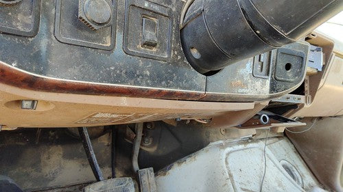 1987-1991 Ford F150 Lower Dash Under Column Knee Bolster Trim Panel Oem Brown