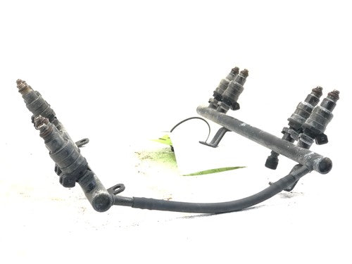 1994-1996 Dodge Dakota Complete Fuel Rail With Injectors Set Oem 5.2L 53030262