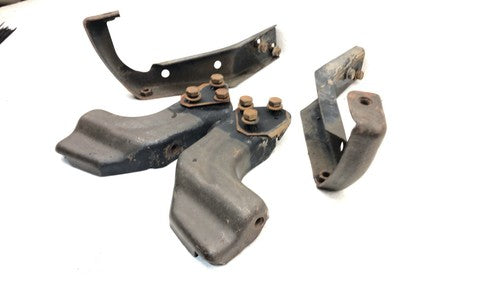 1988-1999 Chevy Silverado 1500 Front Bumper Mount Bracket Set Inner And Outer