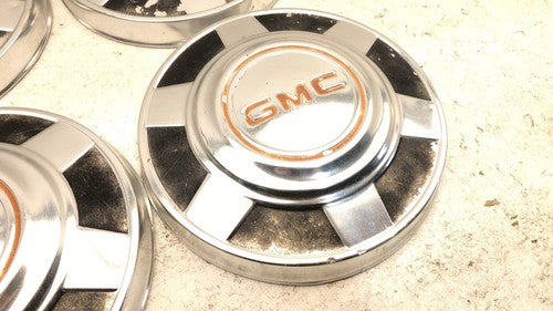 1976-1991 Gmc Sierra C3500 Hub Cap Wheel Cover Set Of 4 Oem 00349094