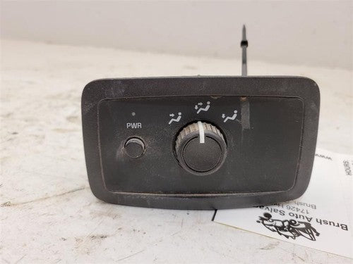 2002-2009 Gmc Envoy Temperature Control Heater Head Unit Rear Id 15095235