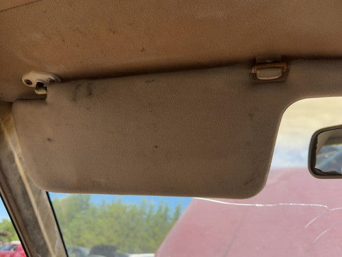 1985-1987 Nissan Maxima Driver Left Sun Visor Oem 4Dr Sedan Gray