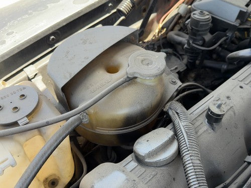 1980 Mercedes 450SL 107 Coolant Reservoir Radiator Overflow Tank Bottle OEM 4.5L