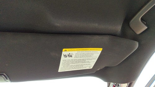 2016-2019 Explorer Police Interceptor Passenger Right Sun Visor Oem Black 9W