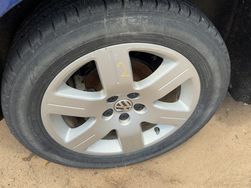 06-09 Beetle Convertible 16" Aluminum Wheel 6 Spoke Rim