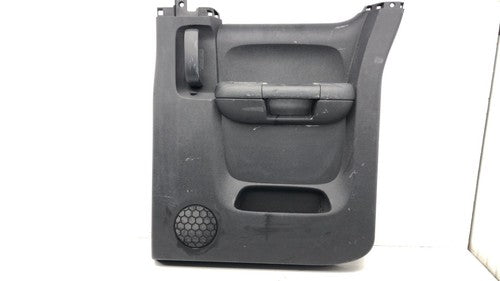 07-13 Sierra 1500 Passenger Right Rear Inside Door Trim Panel With Switches Back