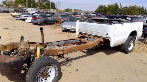 1999-2002 Ford F250 Oem Rear Drive Shaft 158 Wb Automatic 4Wd Xl F81z4r602kde