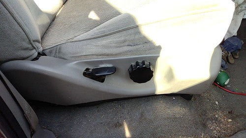 1997-2002 Ford Expedition Passenger Right Side Seat Trim Panel Oem Gray F2