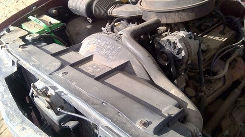1988-1999 Gmc Sierra 2500 Radiator Cooling Fan Shroud Oem Plastic Housing 5.7L