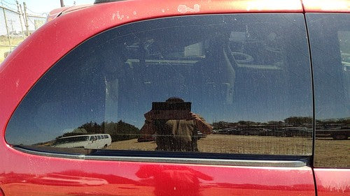 01-07 Town Country Passenger Right Rear Quarter Glass Back Side Window Oem